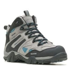 Wolverine Womens Wilderness Waterproof Hiker Boot 8 GREY
